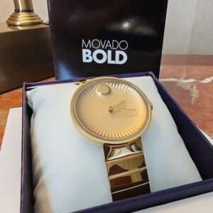 movado edge gold