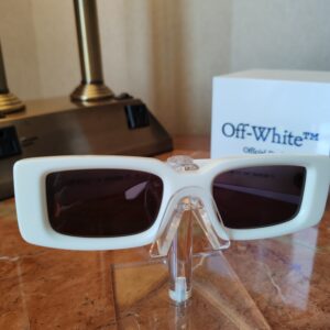 off white sunglasses arthur white dark grey